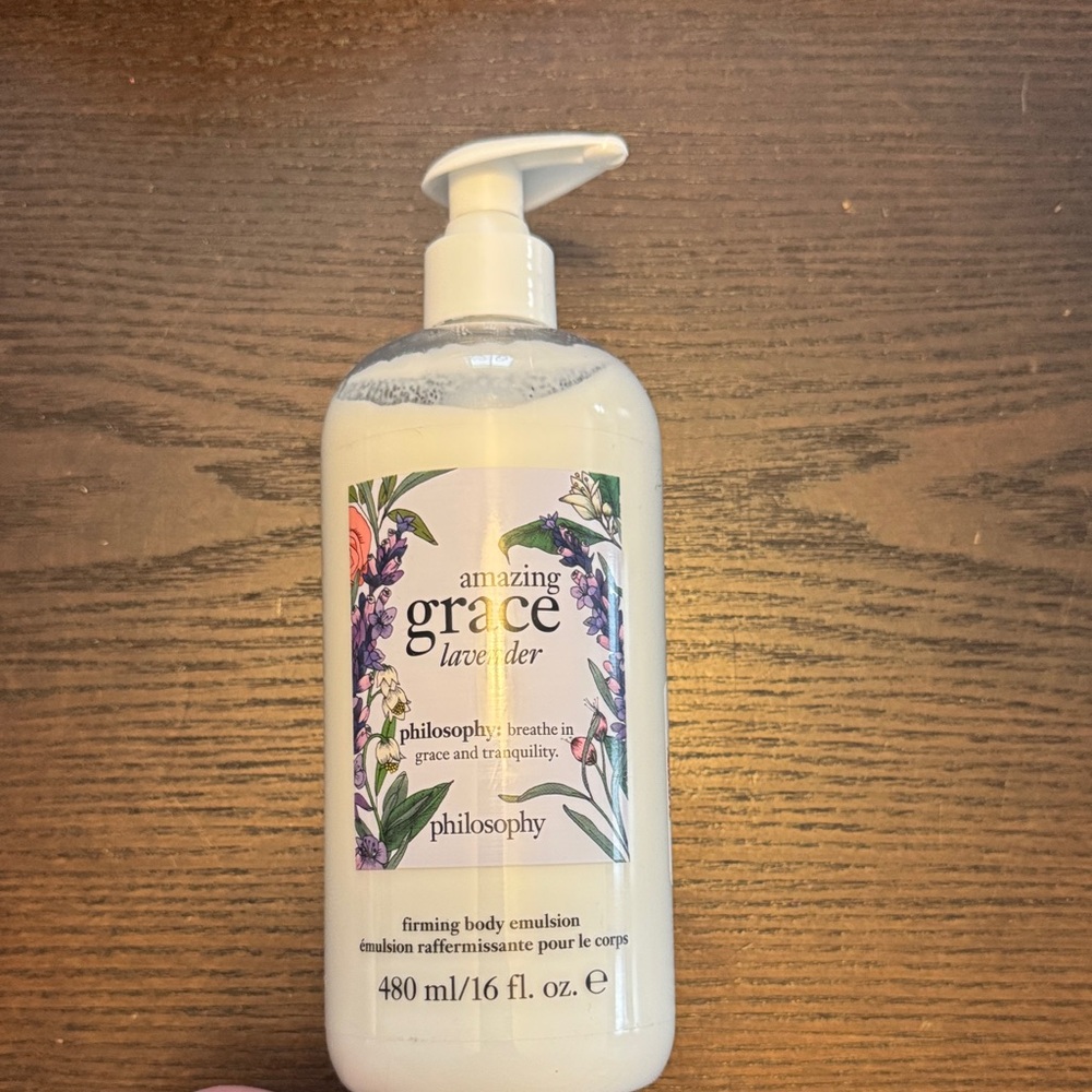 Philosophy Amazing Grace Lavender Body Emulsion 16FL.OZ - Cream NEW